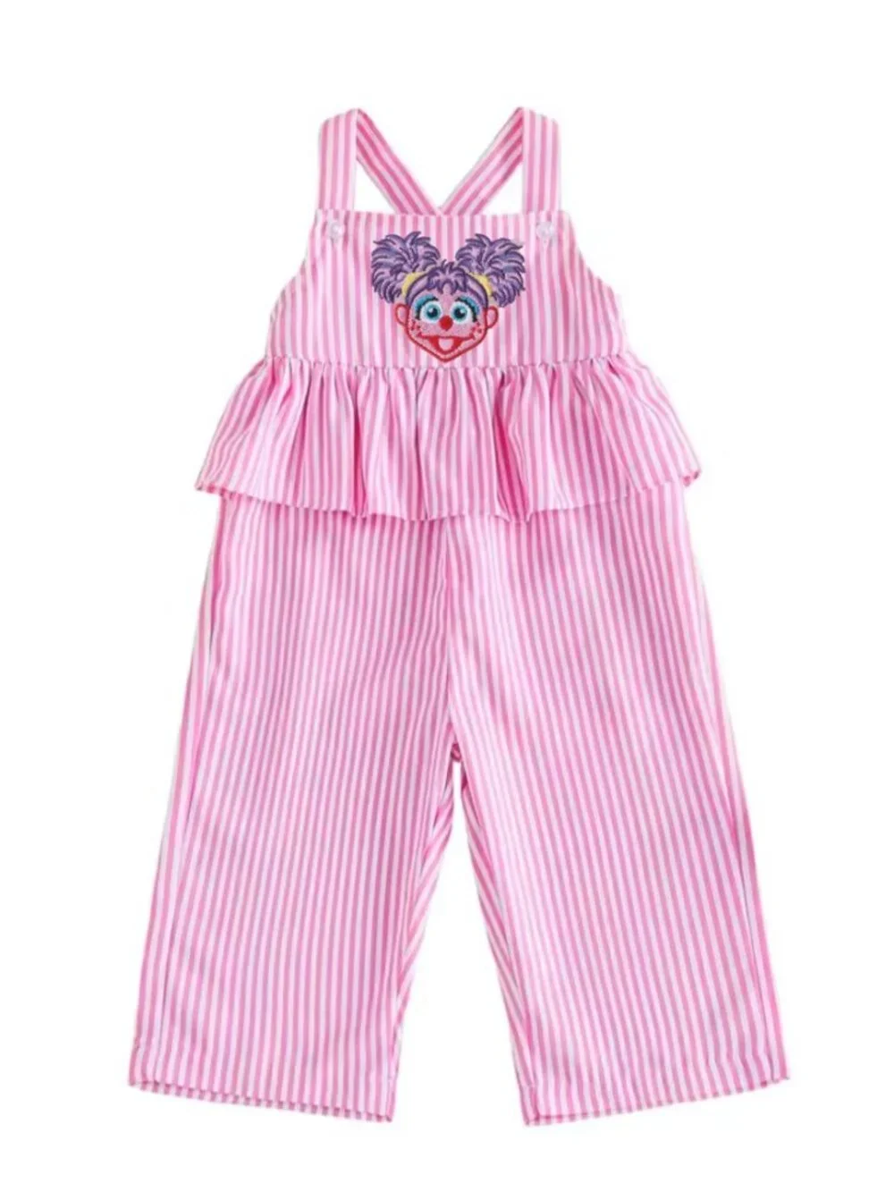 Abby Cadabby Overalls Abby Jumpsuit Second Birthday Sesame Street Bodysuit